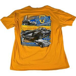 Bloomington Gold Corvettes USA Car Show TShirt 2XL Indy Motor Speedway Brickyard